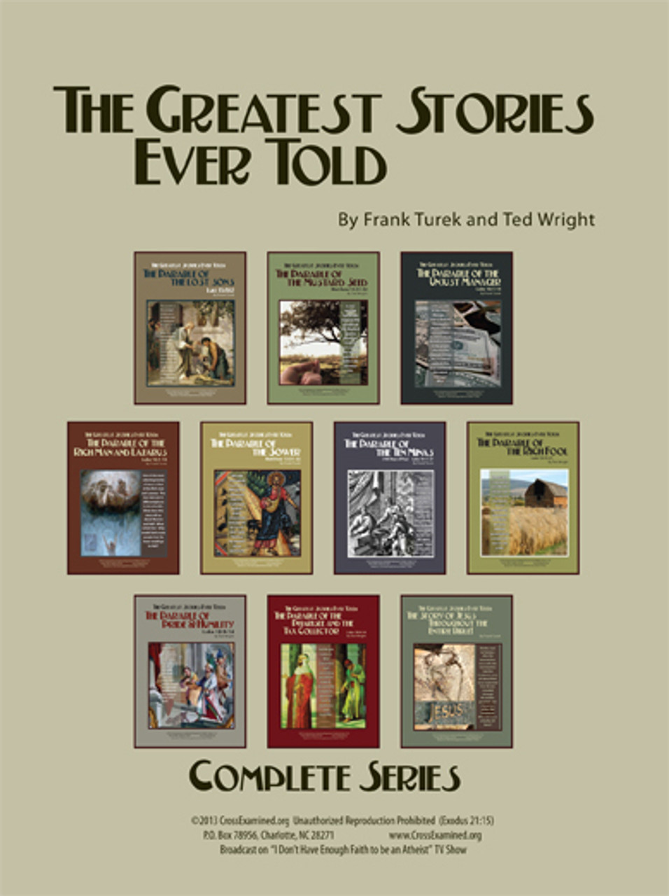 Parables, The Greatest Stories EVER Told Parables, The Greatest Stories EVER Told
